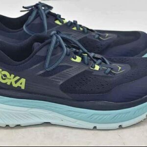Hoka Stinson ATR 6 Blue Walking Running Tennis Shoe Sneaker W Size 9B or M 7.5